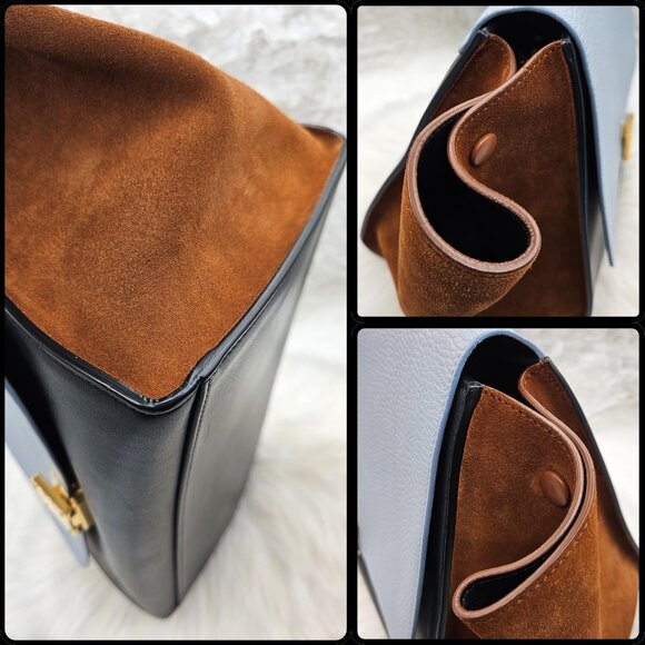 Celine Tri-Color Combi Trapeze Bag - Picture 13 of 17